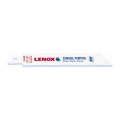 Lenox Reciprocating Saw Blades - Power Blast - Bi-Metal - 6-in x 3/4-in - 10/14 TPI - General Purpose - 5 Per Pack