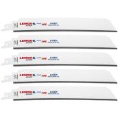 LENOX 18-TPI Power Arc Curved Metal-Cutting Reciprocating Saw Blade - 5-Pack