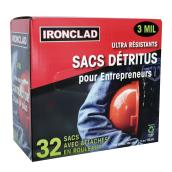 Sacs à déchets pour entrepreneur