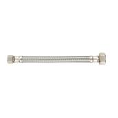Uberhaus PRO Faucet Connector - Stainless Steel - Flexible - 12-in L