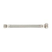 Uberhaus PRO Faucet Connector - Stainless Steel - Flexible - 16-in L