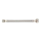 Uberhaus PRO Faucet Connector - Stainless Steel - Flexible - 20-in L
