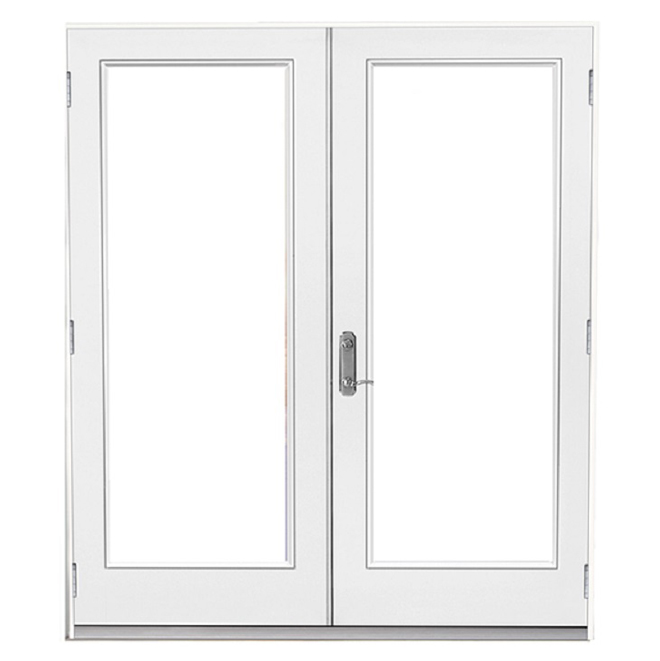 Jeld-Wen French Patio Doors with Full Glass and Right-Hand