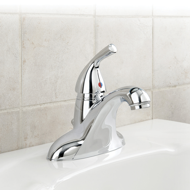 Project Source Bathroom Faucet - Polished Chrome - 1 Handle - Transitional