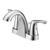 Project Source Mistry 2-Handle Chrome Bathroom Faucet with Aerator