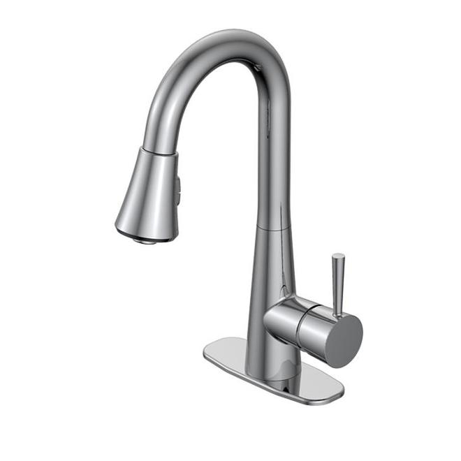 Jacuzzi Carson 1-Handle Utility Sink Pulldown Faucet FP4A0068CP | RONA