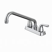 AquaSource Chrome 2-Handle Utility Sink Faucet