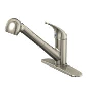 Pull-Out Kitchen Faucet - Single-Lever - Brushed Nickel