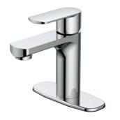 Allen + Roth Hali 1-Handle Bathroom Faucet - Chrome