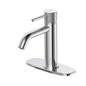 Allen + Roth Tally Single Handle Bathroom Faucet - Chrome