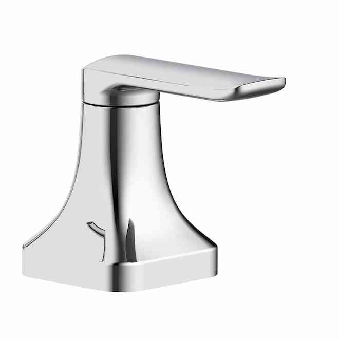 Landon & Co. LUCIO Bathroom Faucet with 2 Handles WaterSense Certified - Chrome