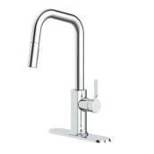 Landon & Co.Quorra  Kitchen Faucet with 1 Handle and Pull-Down Spout - Chrome