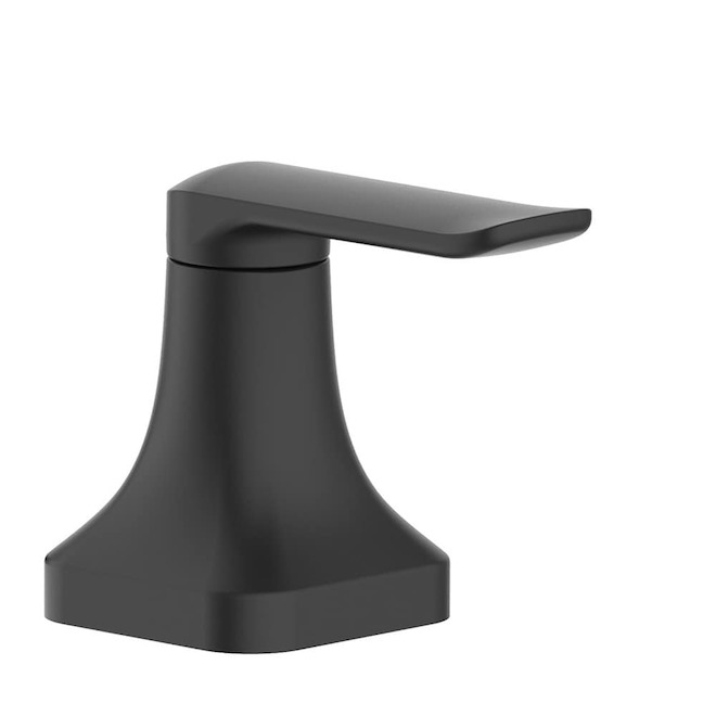 Landon & Co. LUCIO Bathroom Faucet with 2 Handles WaterSense Certified - Matte Black