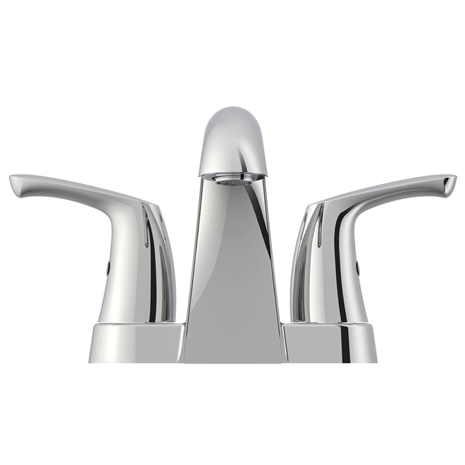 VALU+ Figura Bathroom Sink with 2 Handles - Chrome