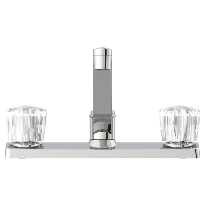 VALU+ Kitchen Faucet with 2 Handles - Chrome