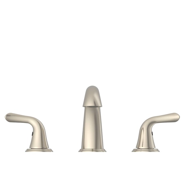 VALU+ Raynner Bathroom Faucet with 2 Handles WaterSense Certified - Brushed Nickel