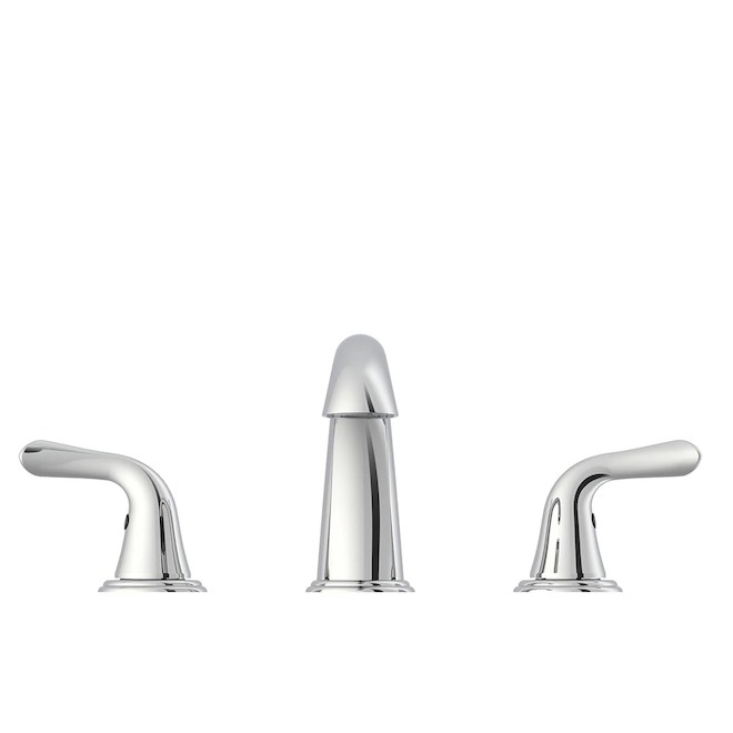 VALU+ Raynner Bathroom Faucet with 2 Handles WaterSense Certified - Chrome