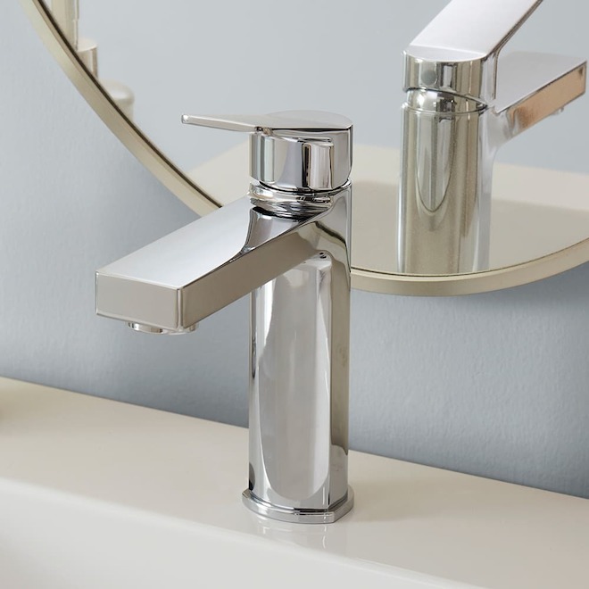 Landon & Co. Lurnix Bathroom Faucet with 1 Handle WaterSense Certified - Chrome
