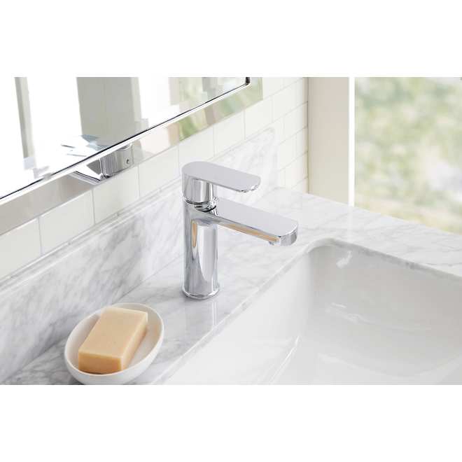 Landon & Co. Nobrix Bathroom Faucet with 1 Handle WaterSense Certified - Polished Chrome