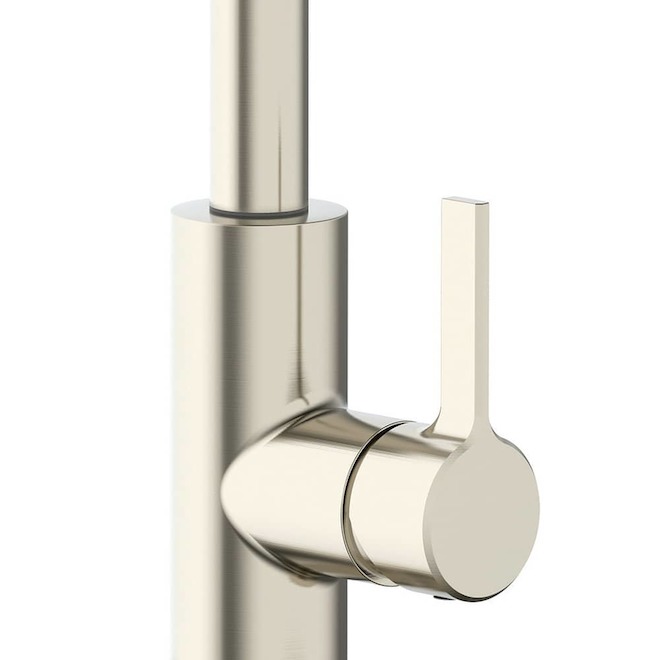 Landon & Co. Mabela Kitchen Faucet with 1 Handle and Pull-Down Spout - Brushed Nickel