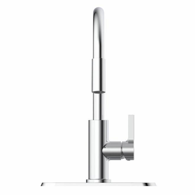 Landon & Co. Mabela Kitchen Faucet with 1 Handle and Pull-Down Spout - Chrome