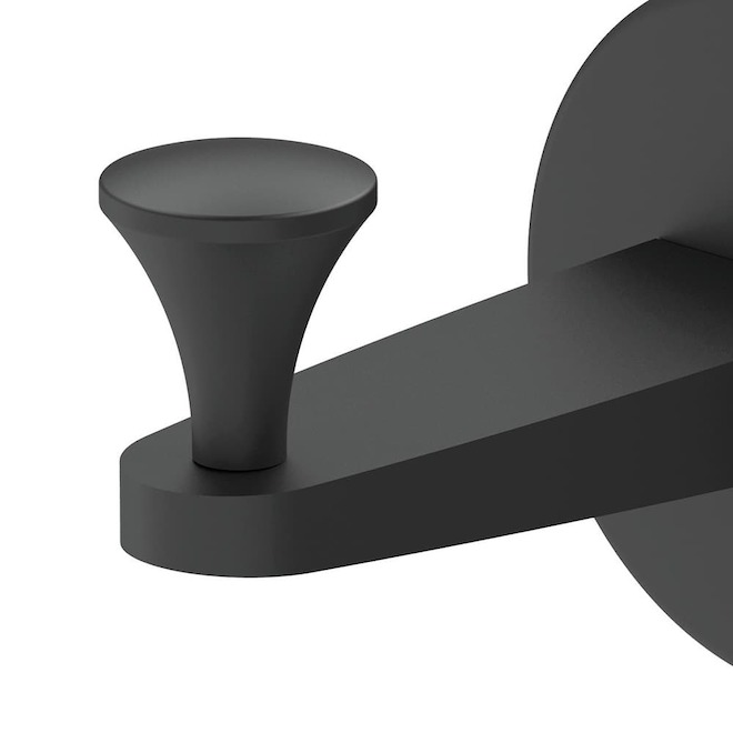 Landon & Co. Nobrix Robe Hook - Matte Black