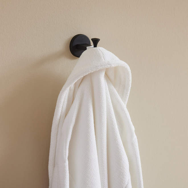 Landon & Co. Nobrix Robe Hook - Matte Black