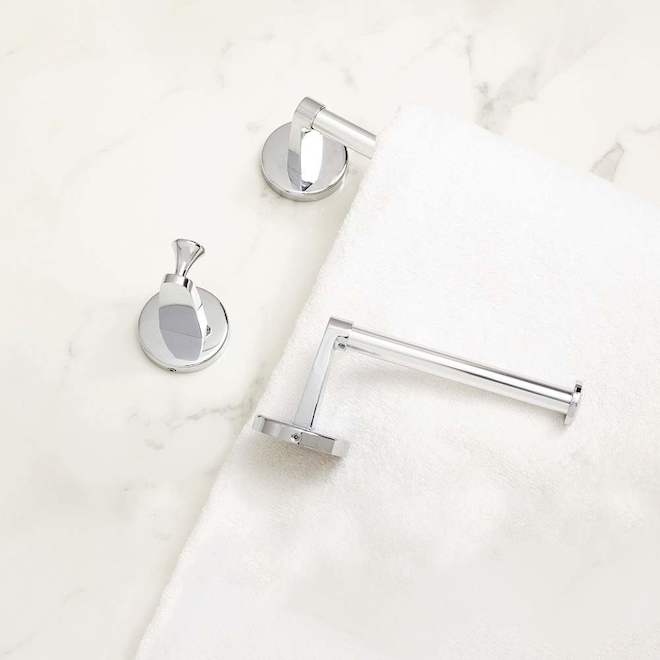 Landon & Co. 3-PCS Bathroom Accessory Set - Chrome