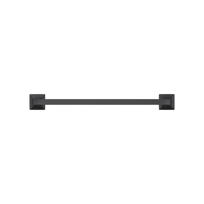 Landon & Co. LEO Towel Bar 18-in - Black Matte