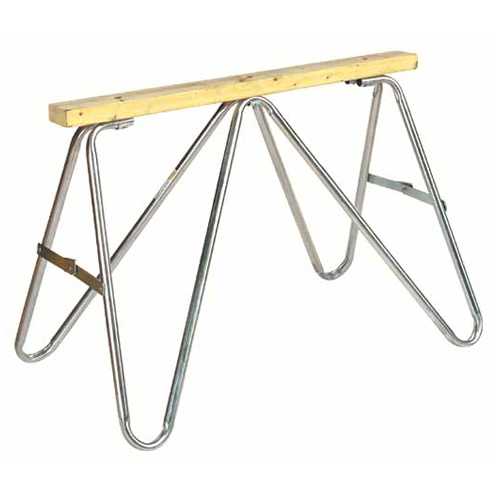 Super Banc Sawhorse - Steel and Wood - 1496-lb Capacity - Collapsible