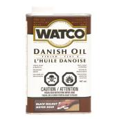 Fini à l'huile danoise Watco, noyer-noir, intérieur, 946 ml