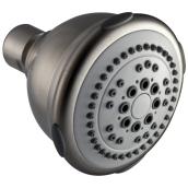 Uberhaus Shower Head - 5 Spray Settings - Brushed Nickel Finish