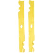 Lames de tondeuse CRAFTSMAN pour déchiquetage en acier jaune 46 po, paquet de 2