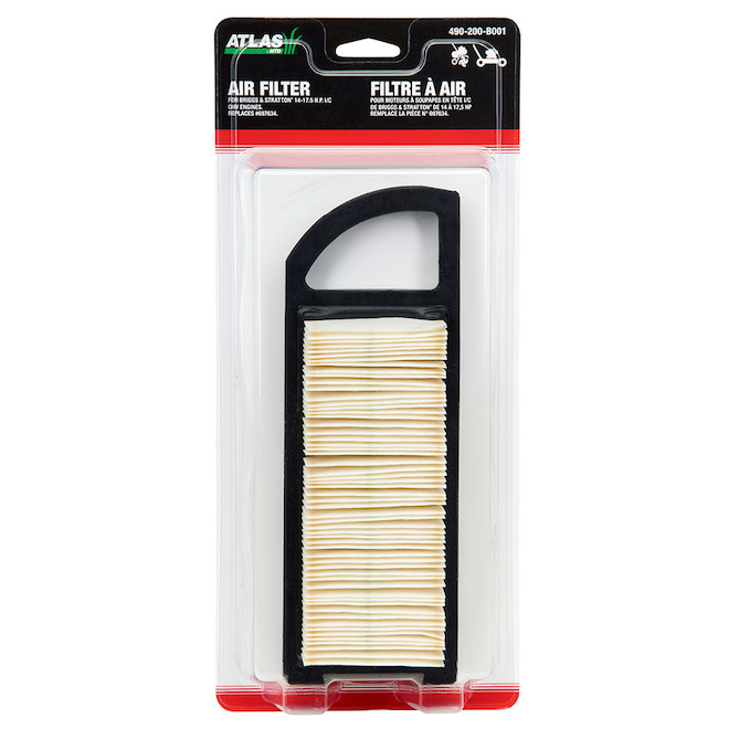 MTD Parts Atlas Air Filter for Lawn Mower Engine