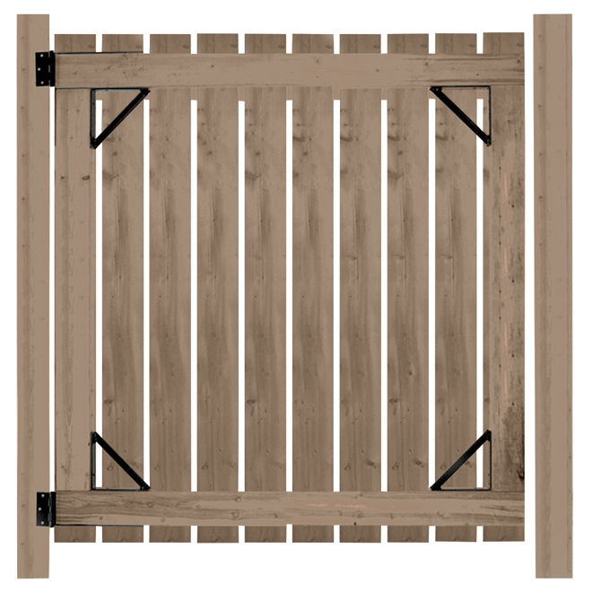 Pylex Gate Hardware Kit 11050 Rona, Wooden Fence Gate Hardware