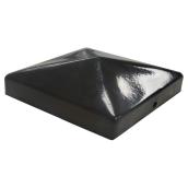 Steel Post Cap - 6'' x 6'' - Black