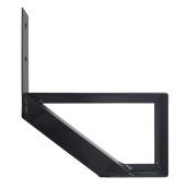 Aluminum Stair Riser - 1 Step - 7.5" x 10.25" - Black