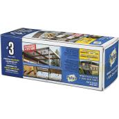Pylex Pergola Shutter Hardware Kit - Galvanized Steel - Black - 44-Pack