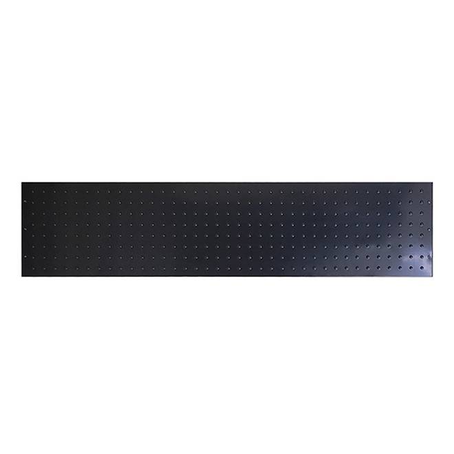 Marche d'escalier Pylex en acier, 11 po x 48 po, noir