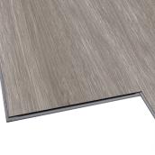 ProSelect 7.1-in W x 48-in L x 5.7-mm Côte d'Azur Grey Oak Interlocking Vinyl Plank Flooring - 18.91-ft²/Box