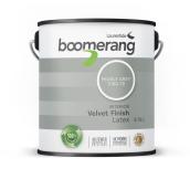Boomerang Recycled Interior Acrylic Latex Paint - Low VOC - Velvet - Pearly Grey - 3.78-L