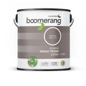 Boomerang Recycled Interior Acrylic Latex Paint - Low VOC - Velvet - Greige - 3.78-L