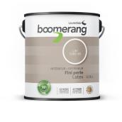 Peinture latex acrylique recyclée d'intérieur Boomerang, faible COV, velours, lin, 3,78 L