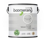 Boomerang Recycled Latex Interior Paint - Velvet Finish - White Clay - 3.78 L