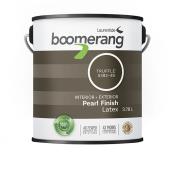 Boomerang Recycled Interior and Exterior Acrylic Latex Paint - Low VOC - Pearl - Truffle - 3.78 L