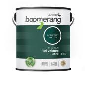 Peinture latex acrylique recyclée d'intérieur Boomerang, faible COV, velours, conifère, 3,78 L