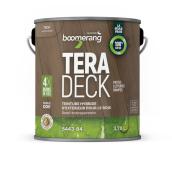 Teinture hybride d'extérieur pour le bois Tera Deck de Boomerang semi-transparent, Teck, 3,78 L