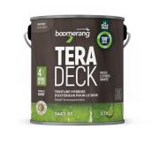 Teinture hybride d'extérieur pour le bois Tera Deck de Boomerang semi-transparent noyer, 3,78 L