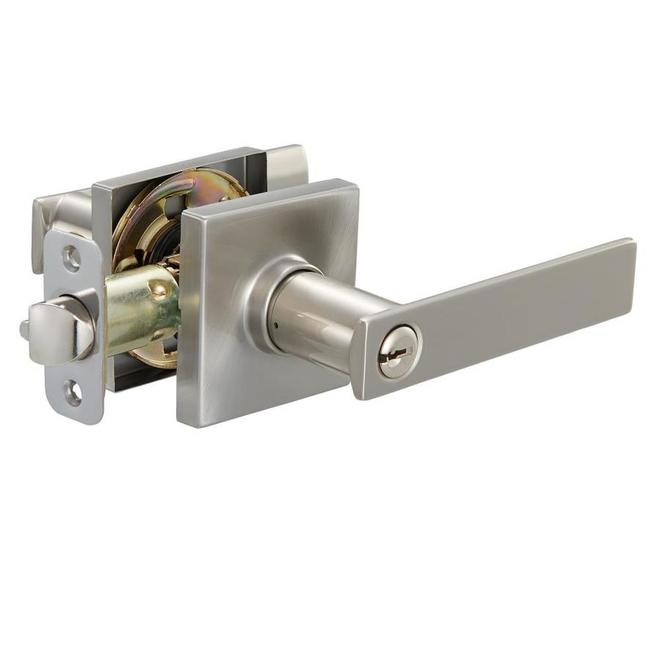 ReliaBilt Emrick Entry Lever - Zinc Satin Nickel