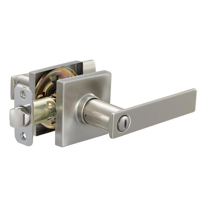 Weiser Yukon Privacy Door Knob - Satin Chrome - Metal - Adjustable Latch -  Reversible Handle